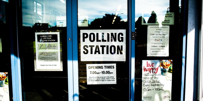 A Texas Polling Station