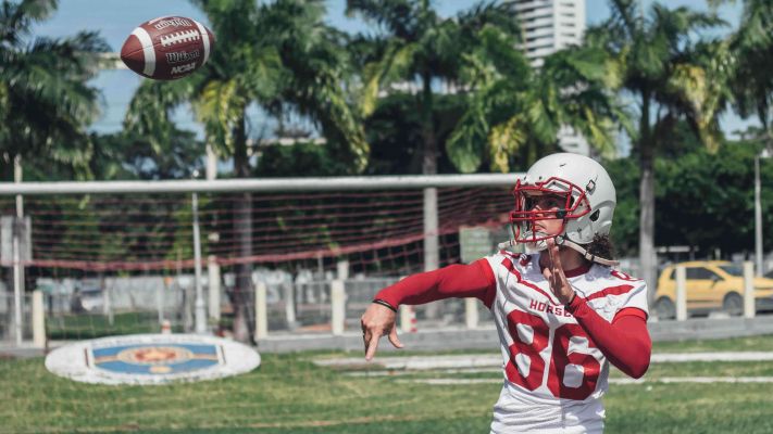 High School Football Player