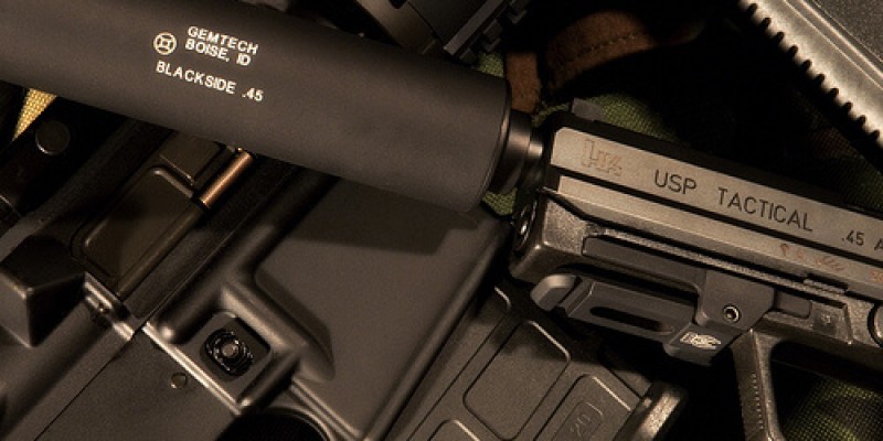Photo of guns