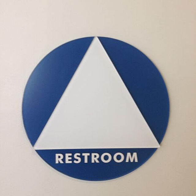 Gender Neutral Bathroom Sign