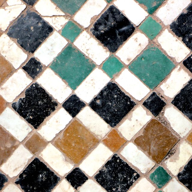 Some multi-colored tiling