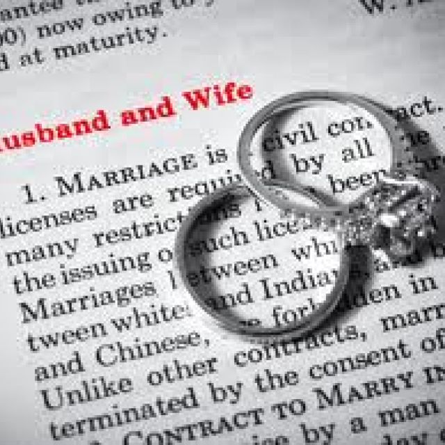 Marriage Definition, One Man, One Woman