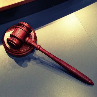 A gavel