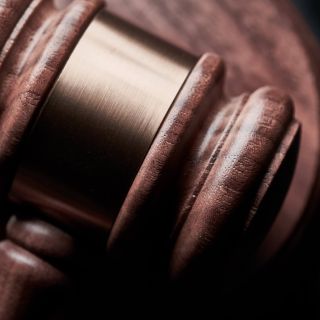 A gavel