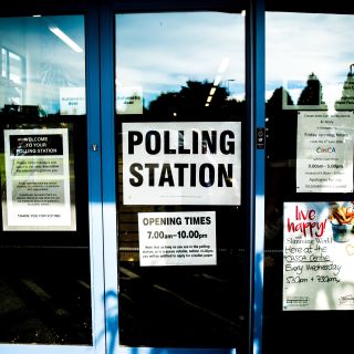A Texas Polling Station