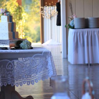 Wedding cake at a marriage ceremony